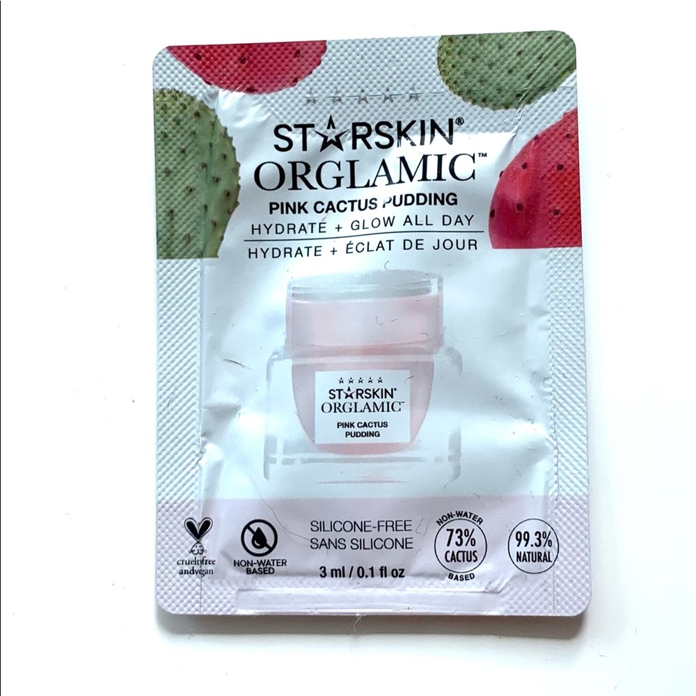 🆕 STARSKIN Orglamic Pink Cactus Mini Pudding